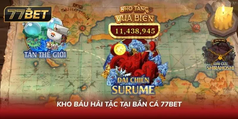 Săn Kraken và mở kho báu hải tặc nhận thưởng siêu khủng
